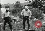 Image of group camping Maryland United States USA, 1921, second 61 stock footage video 65675031999