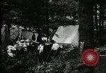 Image of group camping Maryland United States USA, 1921, second 17 stock footage video 65675032000