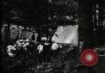 Image of group camping Maryland United States USA, 1921, second 19 stock footage video 65675032000