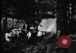 Image of group camping Maryland United States USA, 1921, second 20 stock footage video 65675032000