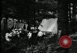 Image of group camping Maryland United States USA, 1921, second 22 stock footage video 65675032000