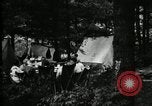 Image of group camping Maryland United States USA, 1921, second 23 stock footage video 65675032000