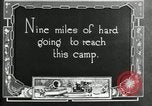 Image of group camping Maryland United States USA, 1921, second 3 stock footage video 65675032001
