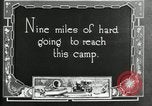 Image of group camping Maryland United States USA, 1921, second 5 stock footage video 65675032001