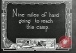 Image of group camping Maryland United States USA, 1921, second 7 stock footage video 65675032001