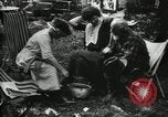 Image of group camping Maryland United States USA, 1921, second 38 stock footage video 65675032002