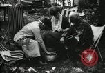 Image of group camping Maryland United States USA, 1921, second 39 stock footage video 65675032002