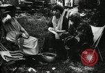 Image of group camping Maryland United States USA, 1921, second 55 stock footage video 65675032002