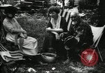 Image of group camping Maryland United States USA, 1921, second 60 stock footage video 65675032002