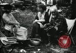 Image of group camping Maryland United States USA, 1921, second 61 stock footage video 65675032002
