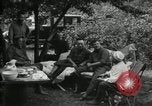 Image of Warren G Harding camping with Ford, Firestone, and Edison Maryland United States USA, 1921, second 17 stock footage video 65675032004