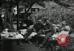 Image of Warren G Harding camping with Ford, Firestone, and Edison Maryland United States USA, 1921, second 18 stock footage video 65675032004