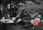 Image of Warren G Harding camping with Ford, Firestone, and Edison Maryland United States USA, 1921, second 19 stock footage video 65675032004