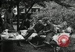 Image of Warren G Harding camping with Ford, Firestone, and Edison Maryland United States USA, 1921, second 20 stock footage video 65675032004