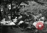 Image of Warren G Harding camping with Ford, Firestone, and Edison Maryland United States USA, 1921, second 21 stock footage video 65675032004