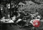 Image of Warren G Harding camping with Ford, Firestone, and Edison Maryland United States USA, 1921, second 23 stock footage video 65675032004