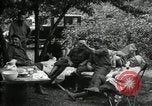 Image of Warren G Harding camping with Ford, Firestone, and Edison Maryland United States USA, 1921, second 24 stock footage video 65675032004
