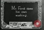 Image of Warren G Harding camping with Ford, Firestone, and Edison Maryland United States USA, 1921, second 43 stock footage video 65675032004