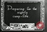 Standbild Gruppe Camping Maryland United States USA, 1921, aus Sekunde 3 historischem Filmmaterial Videoclip 65675032005