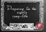 Standbild Gruppe Camping Maryland United States USA, 1921, aus Sekunde 4 historischem Filmmaterial Videoclip 65675032005