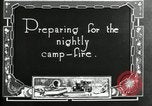 Standbild Gruppe Camping Maryland United States USA, 1921, aus Sekunde 5 historischem Filmmaterial Videoclip 65675032005
