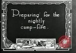 Standbild Gruppe Camping Maryland United States USA, 1921, aus Sekunde 6 historischem Filmmaterial Videoclip 65675032005