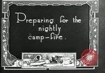 Standbild Gruppe Camping Maryland United States USA, 1921, aus Sekunde 7 historischem Filmmaterial Videoclip 65675032005