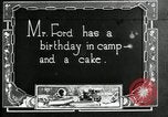 Standbild Gruppe Camping Maryland United States USA, 1921, aus Sekunde 1 historischem Filmmaterial Videoclip 65675032006