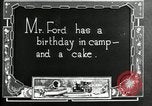Standbild Gruppe Camping Maryland United States USA, 1921, aus Sekunde 6 historischem Filmmaterial Videoclip 65675032006