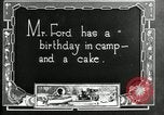 Standbild Gruppe Camping Maryland United States USA, 1921, aus Sekunde 9 historischem Filmmaterial Videoclip 65675032006