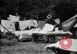 Image of group camping Maryland United States USA, 1921, second 19 stock footage video 65675032008