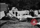 Image of group camping Maryland United States USA, 1921, second 27 stock footage video 65675032008
