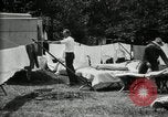Image of group camping Maryland United States USA, 1921, second 29 stock footage video 65675032008