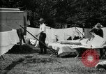 Image of group camping Maryland United States USA, 1921, second 30 stock footage video 65675032008