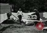 Image of group camping Maryland United States USA, 1921, second 31 stock footage video 65675032008