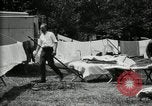 Image of group camping Maryland United States USA, 1921, second 33 stock footage video 65675032008
