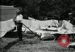 Image of group camping Maryland United States USA, 1921, second 34 stock footage video 65675032008