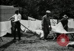 Image of group camping Maryland United States USA, 1921, second 40 stock footage video 65675032008
