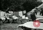 Image of group camping Maryland United States USA, 1921, second 48 stock footage video 65675032008