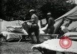 Image of group camping Maryland United States USA, 1921, second 50 stock footage video 65675032008