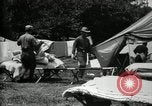 Image of group camping Maryland United States USA, 1921, second 52 stock footage video 65675032008