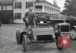 Image of Ford model A cars circa 1905 Detroit Michigan USA, 1927, second 14 stock footage video 65675032014