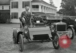 Image of Ford model A cars circa 1905 Detroit Michigan USA, 1927, second 15 stock footage video 65675032014