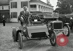 Image of Ford model A cars circa 1905 Detroit Michigan USA, 1927, second 18 stock footage video 65675032014