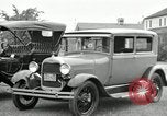 Image of Ford model A cars circa 1905 Detroit Michigan USA, 1927, second 21 stock footage video 65675032014