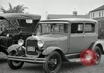 Image of Ford model A cars circa 1905 Detroit Michigan USA, 1927, second 26 stock footage video 65675032014