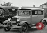 Image of Ford model A cars circa 1905 Detroit Michigan USA, 1927, second 29 stock footage video 65675032014