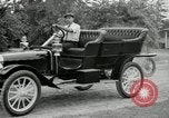 Image of Ford model A cars circa 1905 Detroit Michigan USA, 1927, second 52 stock footage video 65675032014