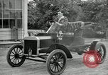 Image of Ford model A cars circa 1905 Detroit Michigan USA, 1927, second 54 stock footage video 65675032014