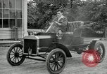 Image of Ford model A cars circa 1905 Detroit Michigan USA, 1927, second 55 stock footage video 65675032014